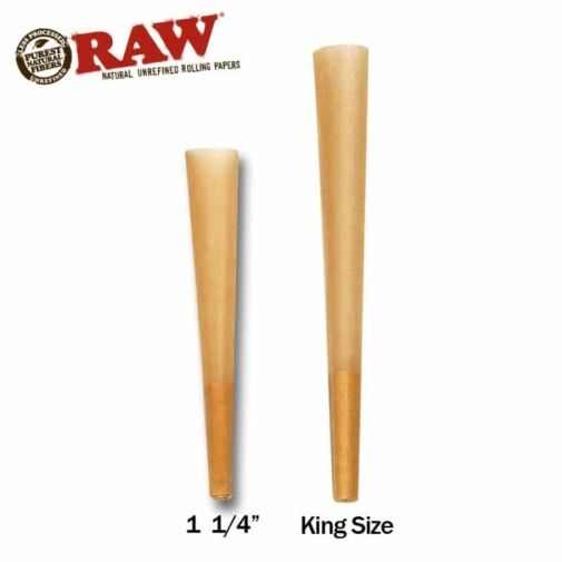 RAW Pre-Rolled Cones 1-1/4″ – 1 pack (6 pc) - Compare