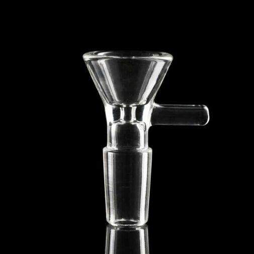 Glassheads Clear Gathered 14mm Glass Stem