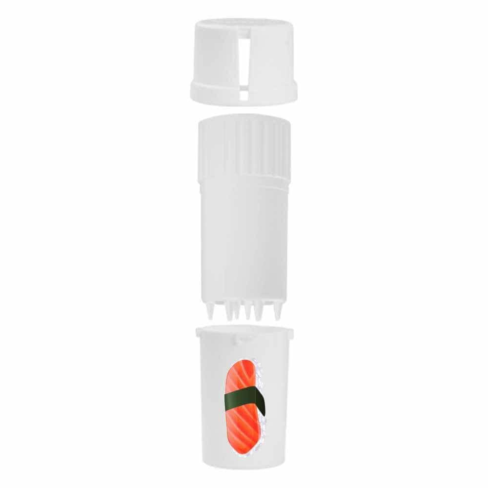 The Medtainer Storage w/ Grinder "Wassup B?" - 20 Dram / White / 2
