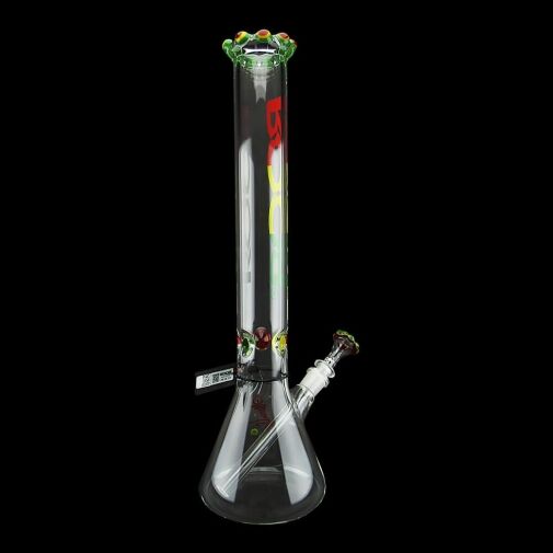 Roor Beaker Rasta Crown 18 Inch 04