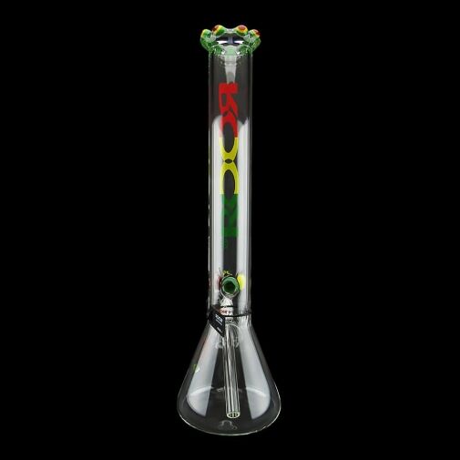 Roor Beaker Rasta Crown 18 Inch 03