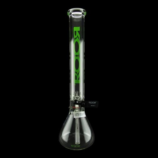 Roor Classic Beaker 18 inch Bong 50mm x 7mm Green - 03
