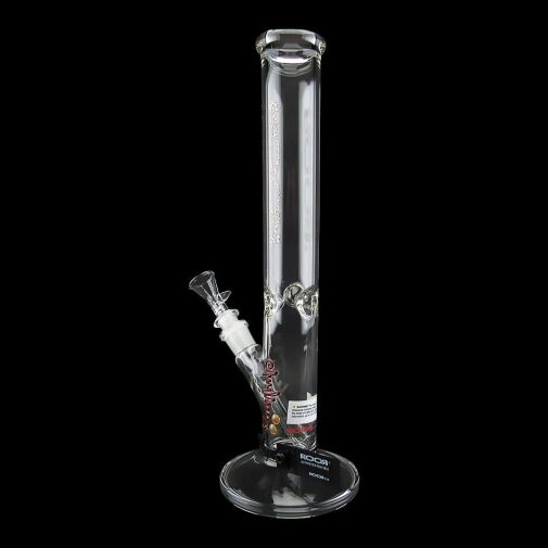 Roor Classic Straight Tube Bong 14 Inch - Cheetah 02