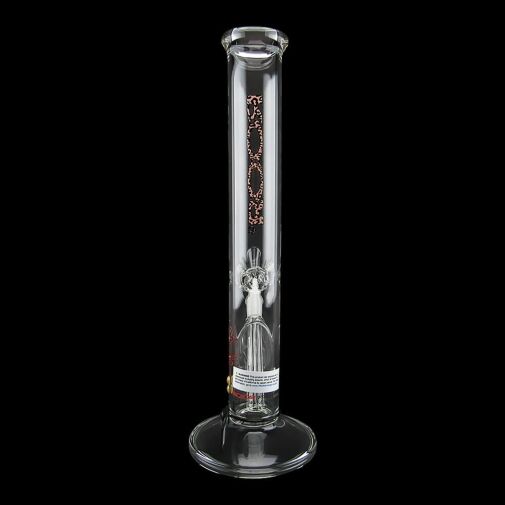Roor Classic Straight Tube Bong 14 Inch - Cheetah 03