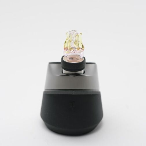 Empire Glassworks Puffco Peak UV Jellyfish Carb Cap - 1