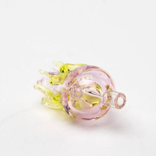 Empire Glassworks Puffco Peak UV Jellyfish Carb Cap - 3