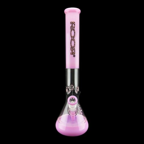 ROOR Custom Classic 18" Beaker Water Pipe 50mm x 5mm - Pink - 007