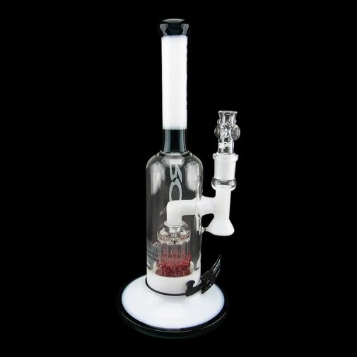 ROOR Tech 12" Fixed Stemless Bubbler - Jade & White - 005