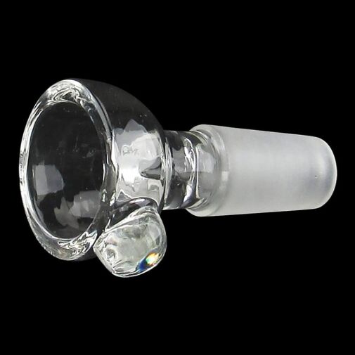 Single Marble Glass Bowl - 14mm Male - 06