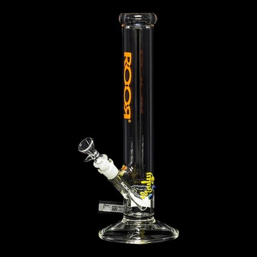 ROOR 14" Straight Tube Water Pipe - Orange - 08