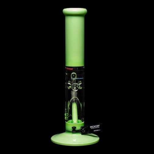 ROOR Classic 18" Color Straight Tube 50x5mm "Milky Green" 03