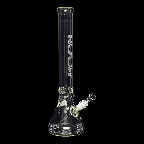 ROOR Custom 18" 9mm Thick Beaker with Sandblasted Logo - 06