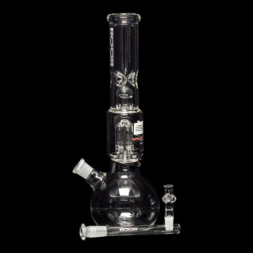 ROOR Tech 14" 4-Arm Tree Bubble Base Water Pipe - 09