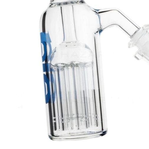 BIO GLASS 6" 6-Arm Tree Percolator Ash Catcher 45° - 19mm/14mm 04