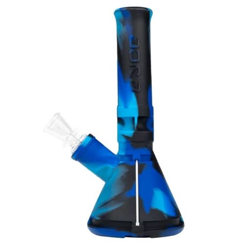 Eyce Silicone Mini Beaker Bong - Midnight Blue