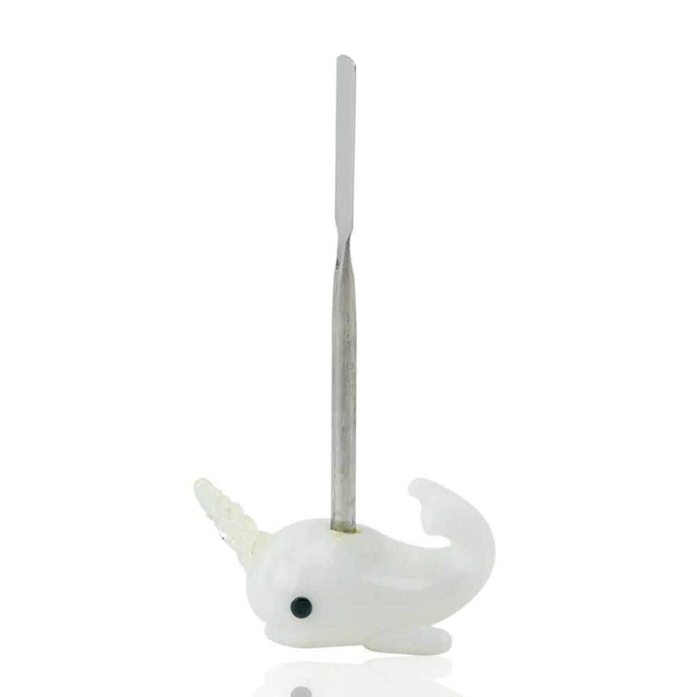 Empire Glassworks Radioactive Narwhal Dabber - 01