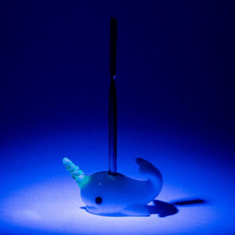 Empire Glassworks Radioactive Narwhal Dabber - 02