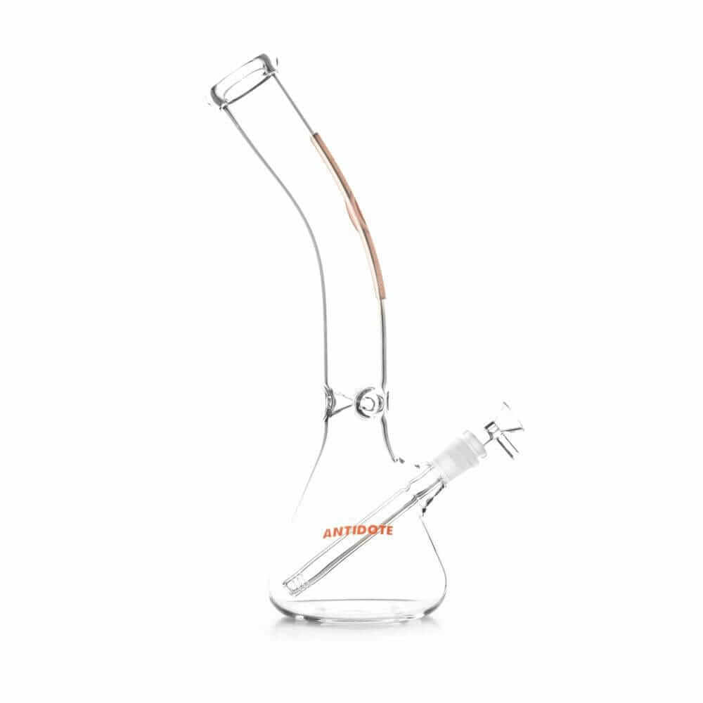 Antidote 17" Bent Neck Beaker Water Pipe - 06