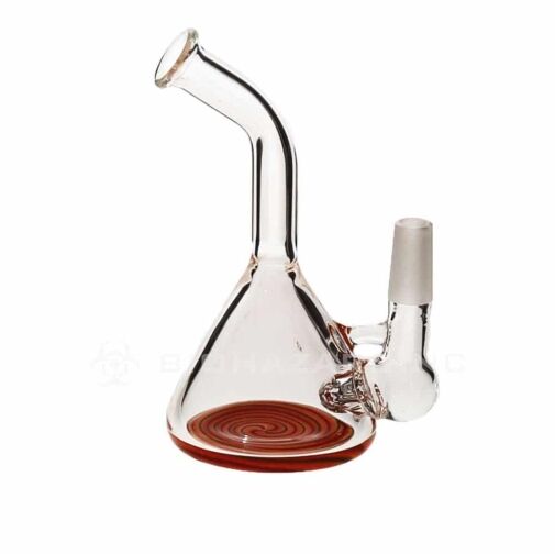 Bio Hazard 4" Reversal Beaker Mini Dab Rig 10mm - Assorted Colors / 3