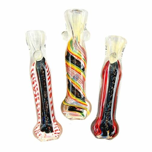 Generic Label Dichro Chillum 3" - Assorted Colors - 1 pc