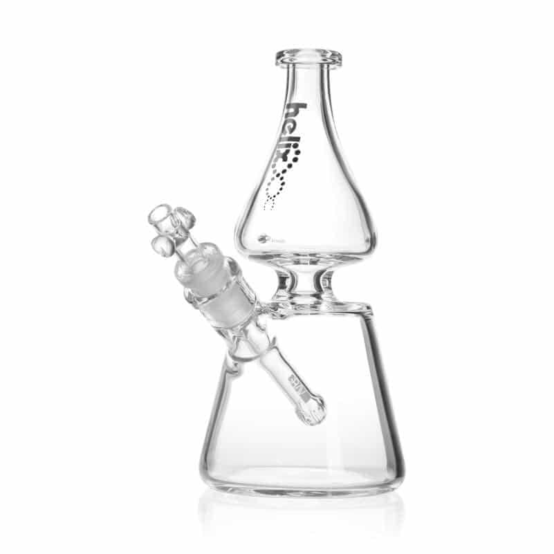 GRAV® Helix™ 8.75" Beaker Water Pipe - Clear