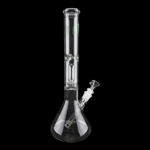 13" Single Showerhead Perc Beaker Water Pipe - 04