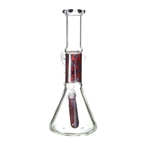 7" Black & Reversible Water Pipe - 02