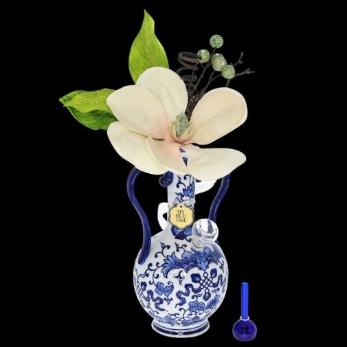 My Bud Vase Double Happiness Water Pipe - 02