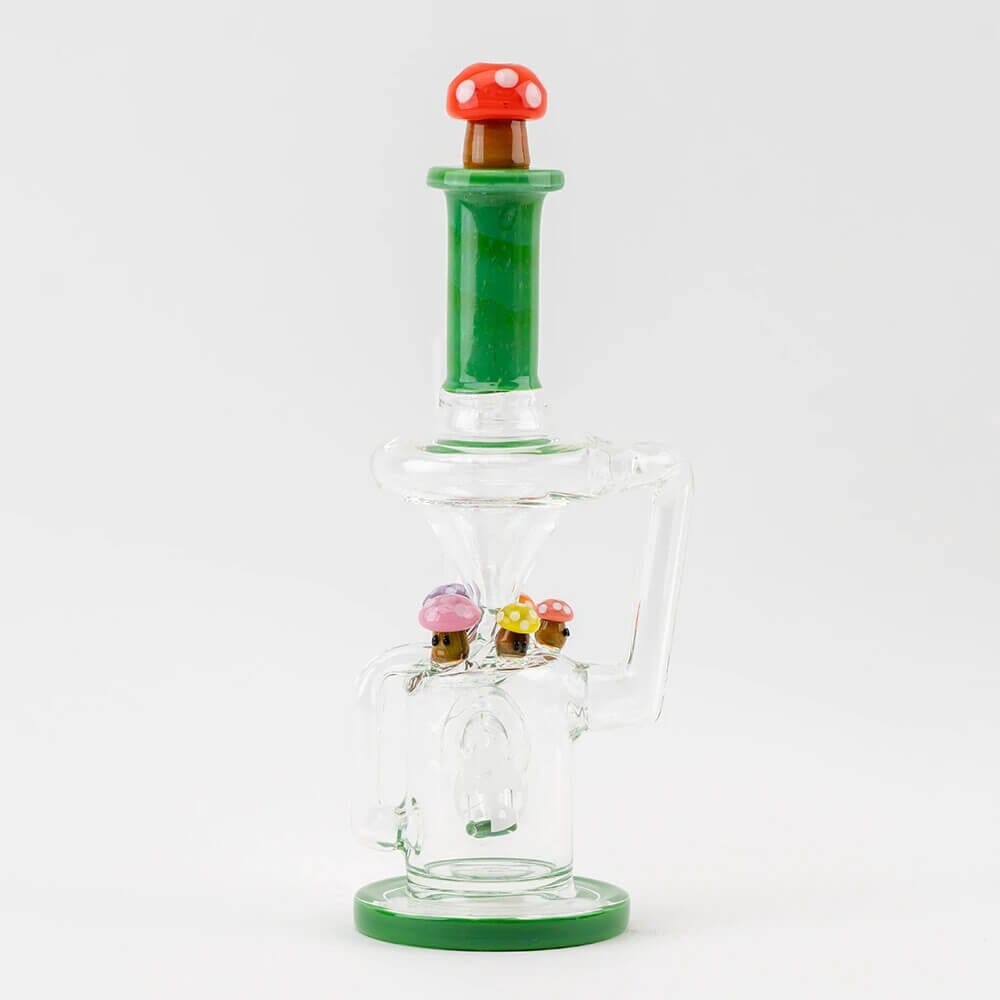 Empire Glassworks Mini Recycler Rig Mushroom - 04