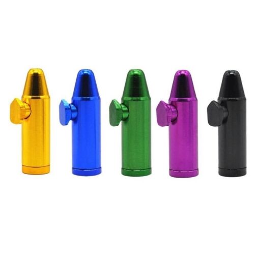 Premium Aluminum Snuff Bullet "Hollow Point" Display