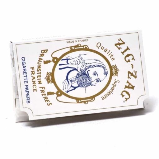 Placeholder Zig Zag Rolling Papers White Original – 1 pk