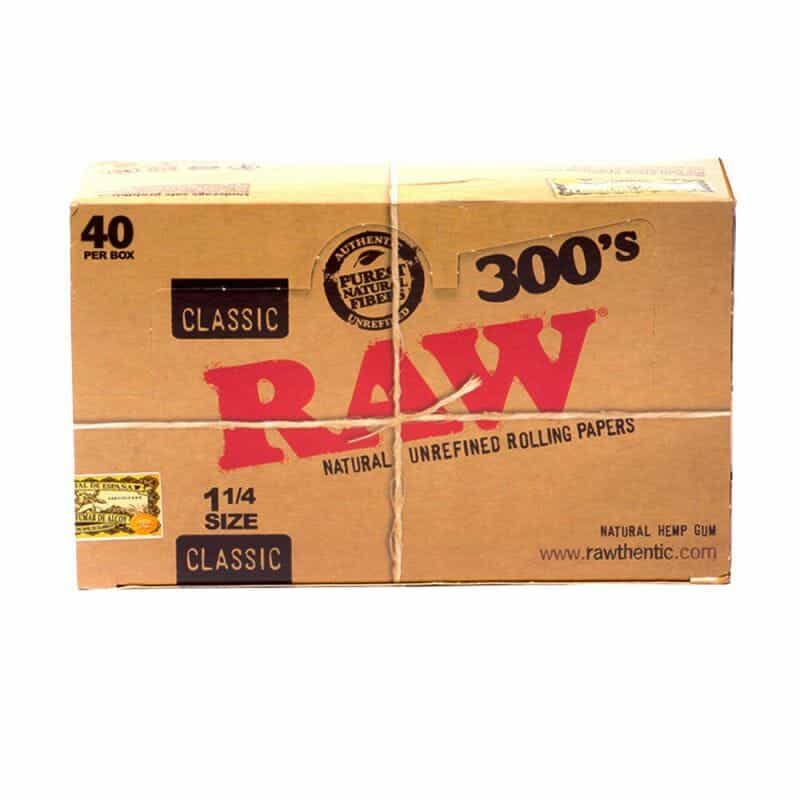 Raw 300 1-1/4″ Rolling Papers – 1 pk (300 pcs) - Display Box - 1