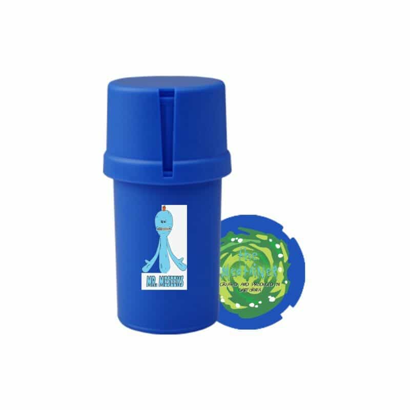 The Medtainer Storage w/ Grinder Meeseeks / Blue - 20 Dram
