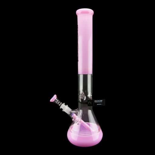 ROOR Custom Classic 18" Beaker Water Pipe 50mm x 5mm - Pink - 001