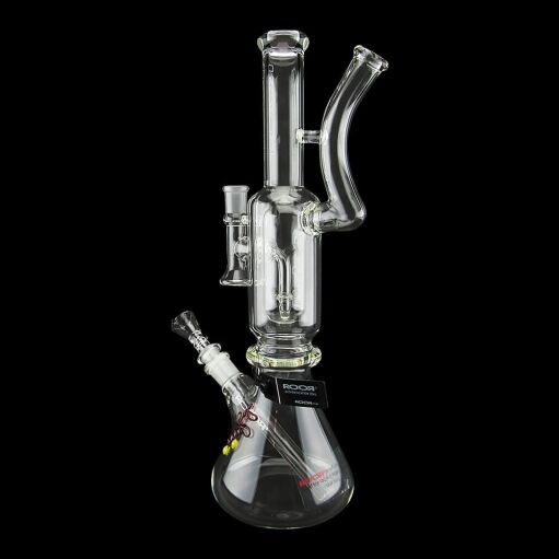 ROOR X Eleven30 2-in-1 15" Mini Beaker Water Pipe & Dab Rig - 002