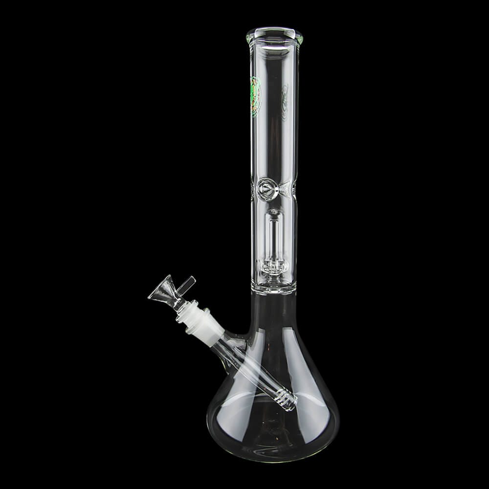 13" Single Showerhead Perc Beaker Water Pipe - 01