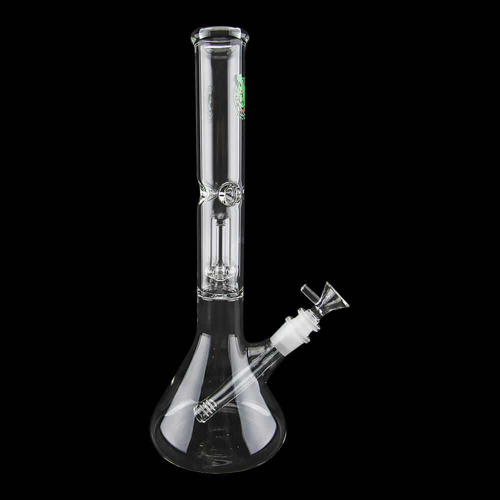 13" Single Showerhead Perc Beaker Water Pipe - 05