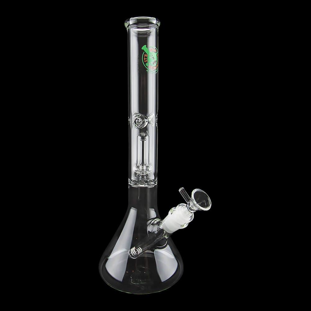 13" Single Showerhead Perc Beaker Water Pipe - 06
