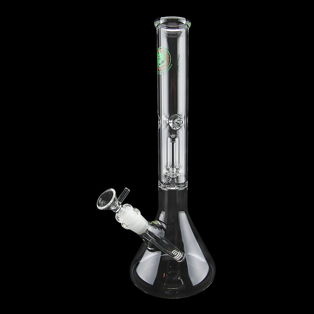 13" Single Showerhead Perc Beaker Water Pipe - 08