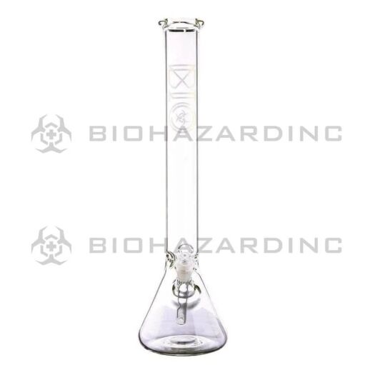 Bio Hazard 18" Classic 50mm x 5mm Beaker Water Pipe - Gold