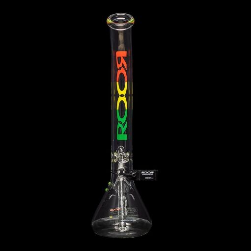 ROOR Classic 18" Beaker Bent Neck "Rasta" 03