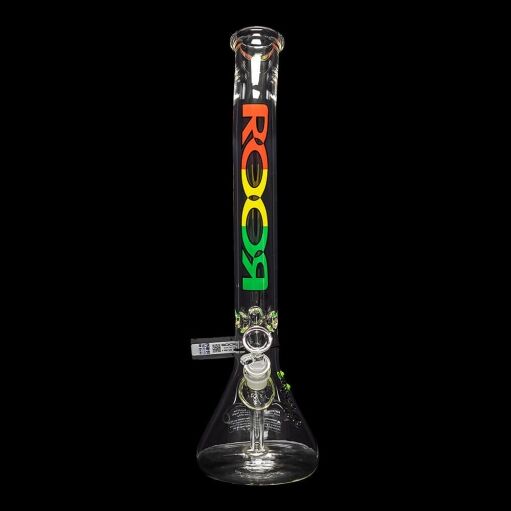 ROOR Classic 18" Beaker Bent Neck "Rasta" 07