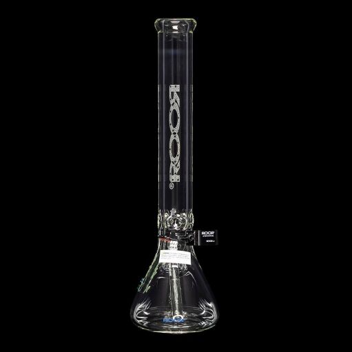 ROOR Custom 18" 9mm Thick Beaker with Sandblasted Logo - 03