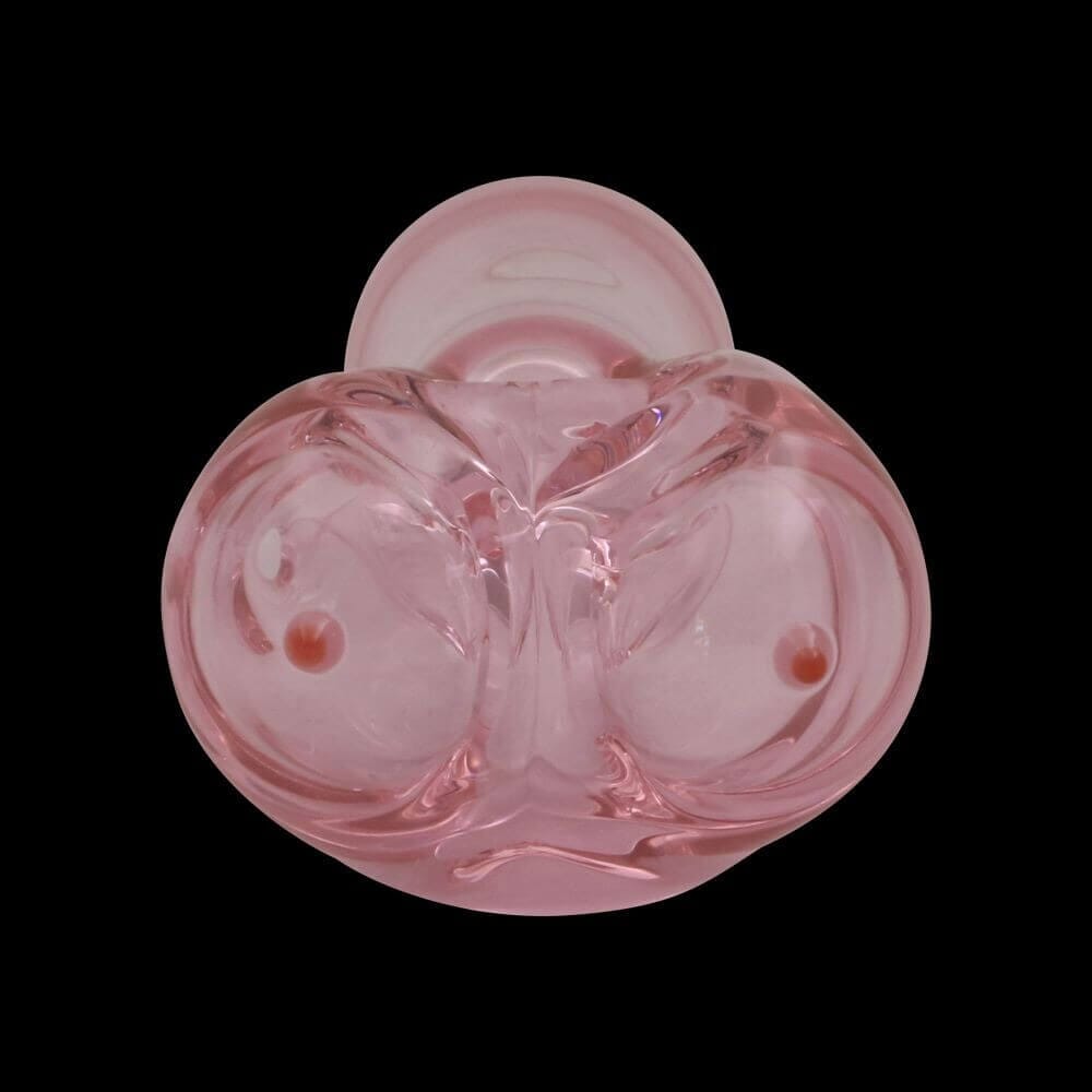 Chameleon Glass Ta Tas Breast Hand Pipe 02