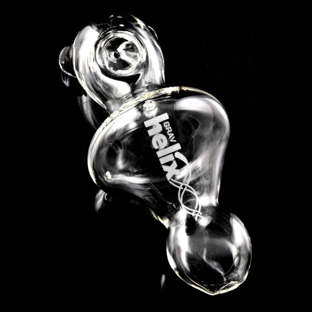 GRAV Helix 6″ Mini Hand Pipe – Clear