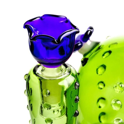 Hemper | Happy Cactus XL Bong - Blue - 04