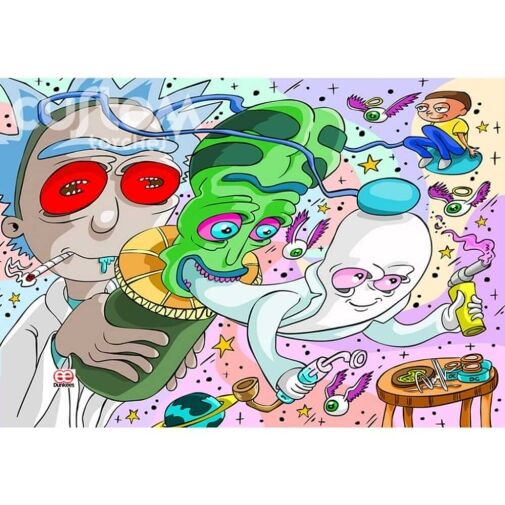 Custom Torches - Dunkees "Microverse" Butane Torch / Full Artwork