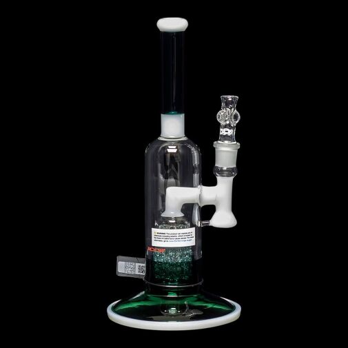 ROOR Tech 12″ Fixed Stemless Bubbler – Jade & White 05