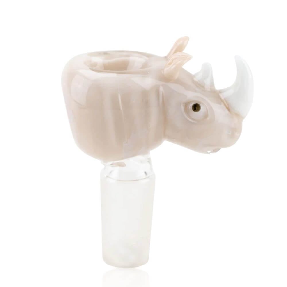 Empire Glassworks 14mm White Rhino Bowl - 04