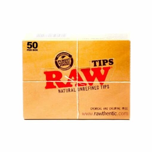 RAW Rolling Paper Tips - 1 pk - Display Box 2